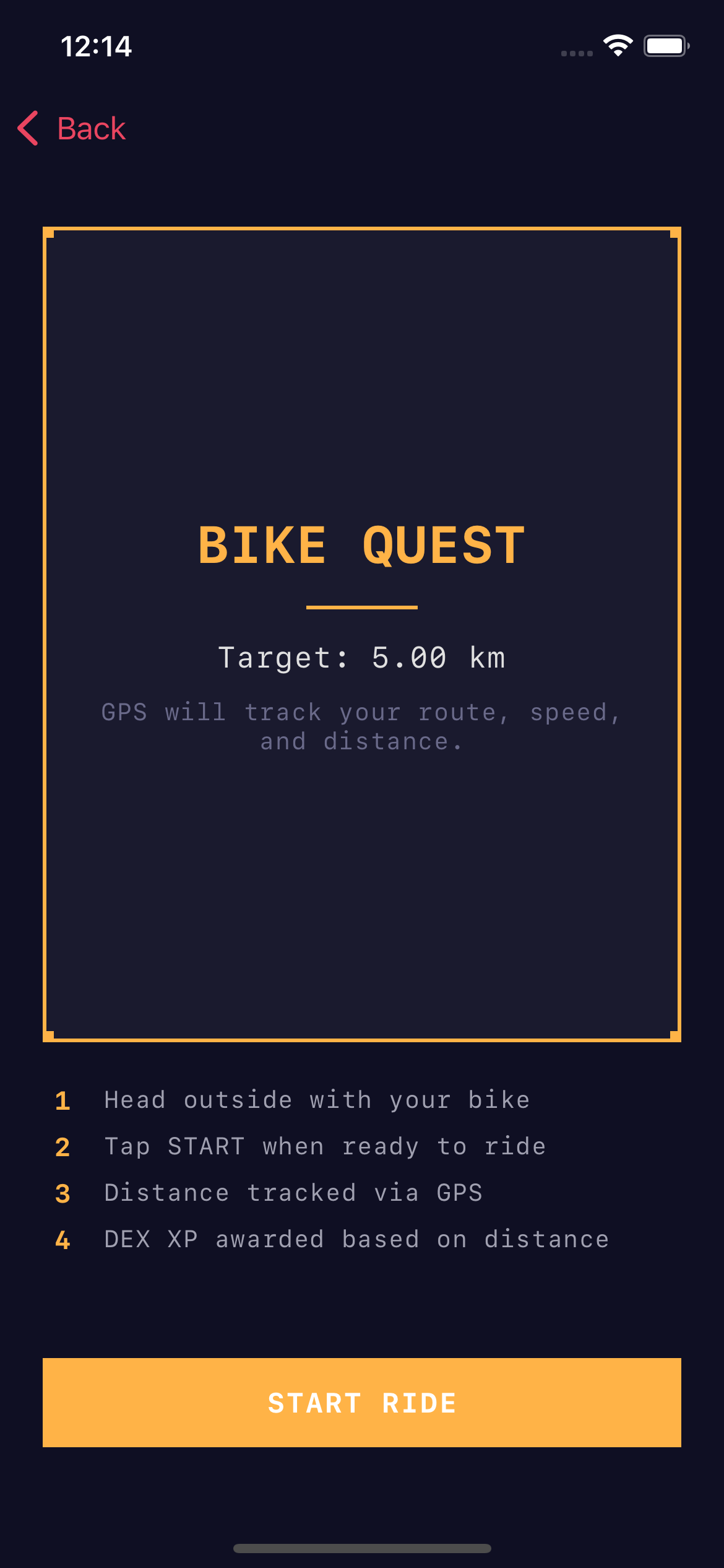XPG Bike Quest