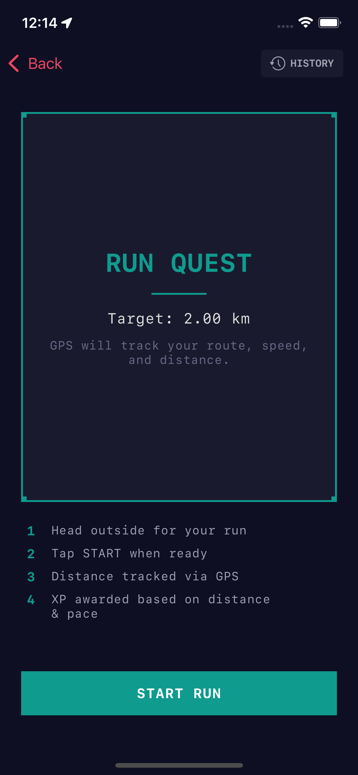 XPG Run Quest